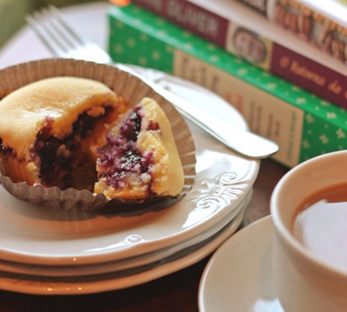 Muffins com Mirtilos