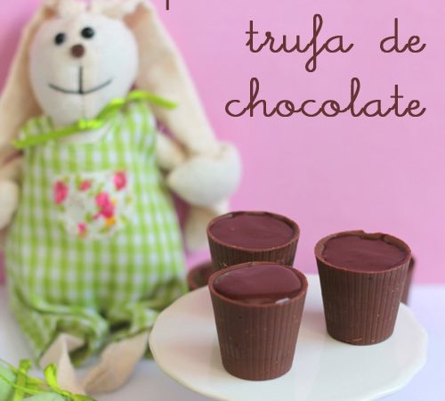Copinhos com Trufa de Chocolate