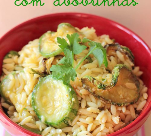 Salada de Risoni com Abobrinhas
