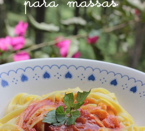 Molho ao sugo fresco para Massas