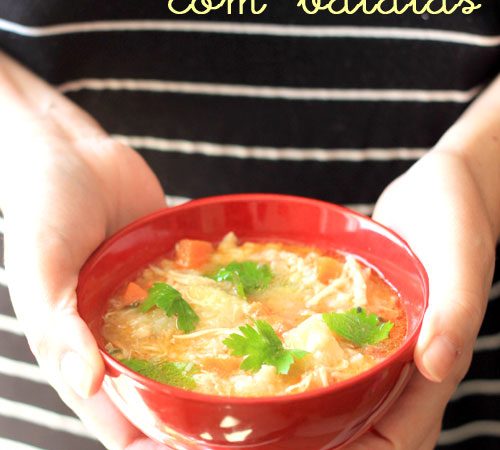 Canja de Galinha com Batatas